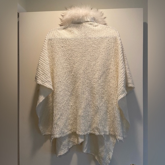 Alice and Olivia fox fur wool cardigan - Picture 5 of 9